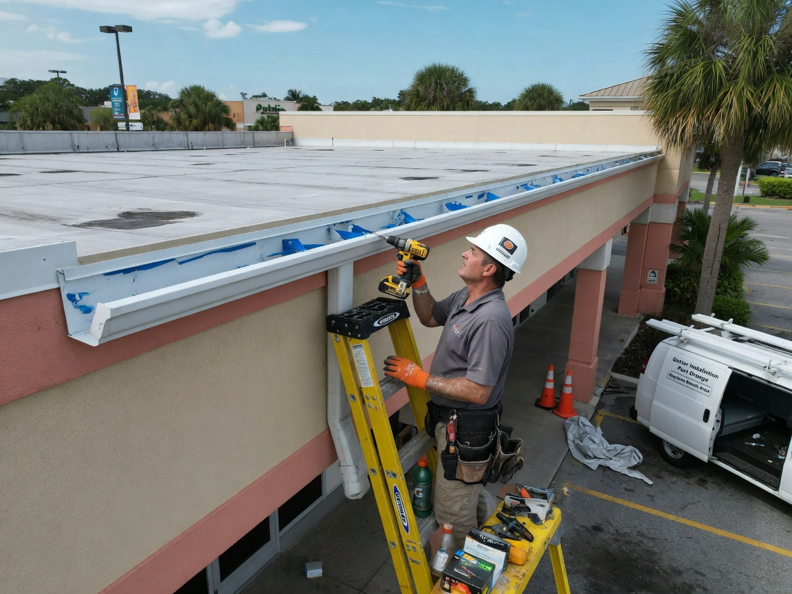Commercial Gutter Installation in Port Orange, FL